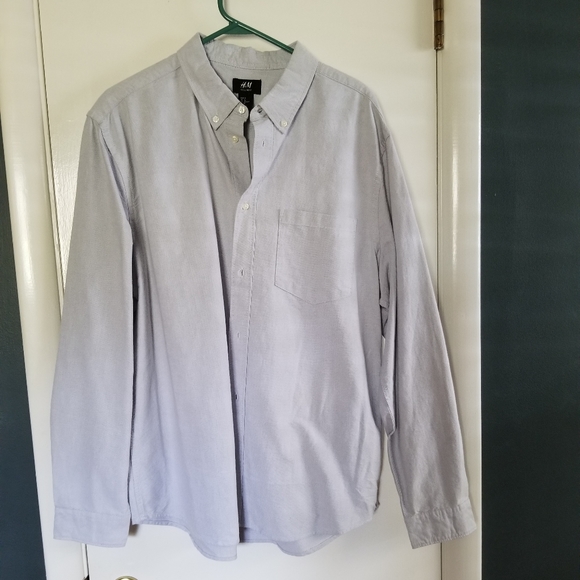 H&m longsleeve button up shirt - Picture 1 of 3